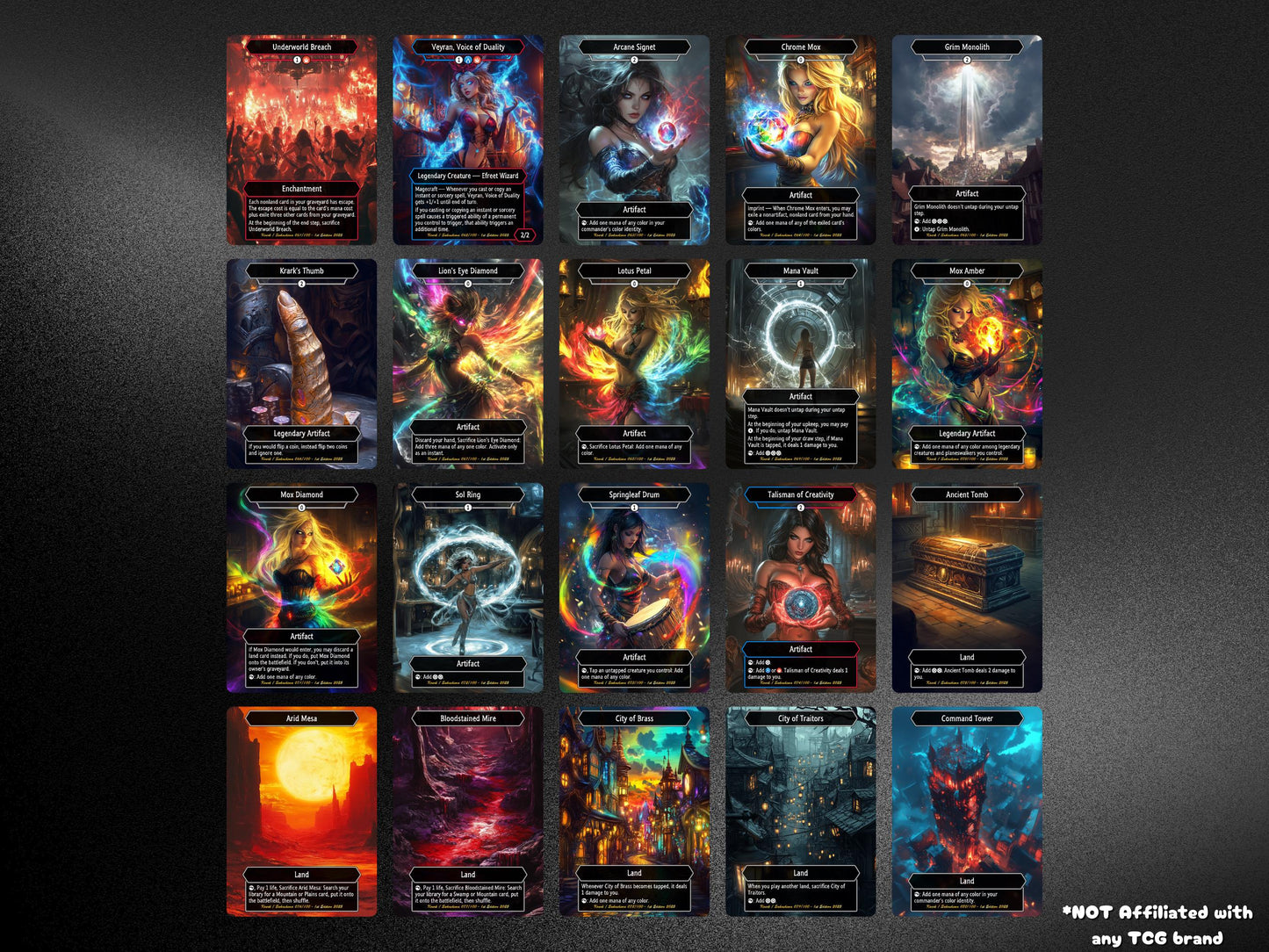 Krark Commander Coin Flip Deck – Custom Cards for Casual Play