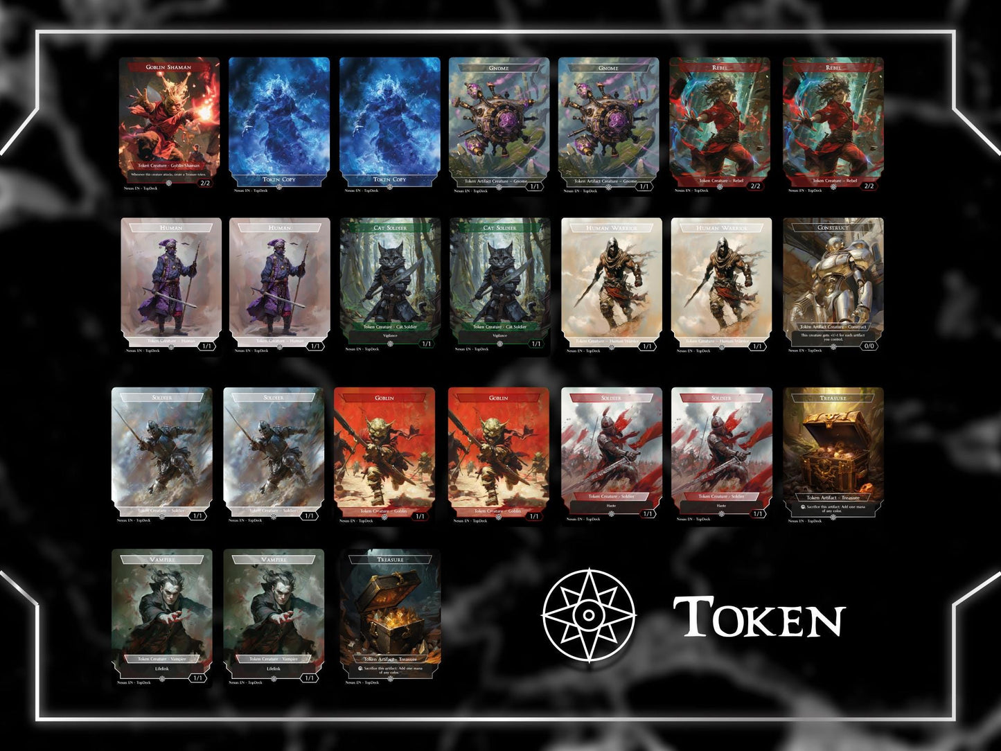 Isshin Extra Combat - Commander EDH Deck - With Tokens - MTG Full Proxy Deck, Altered Cards cEDH