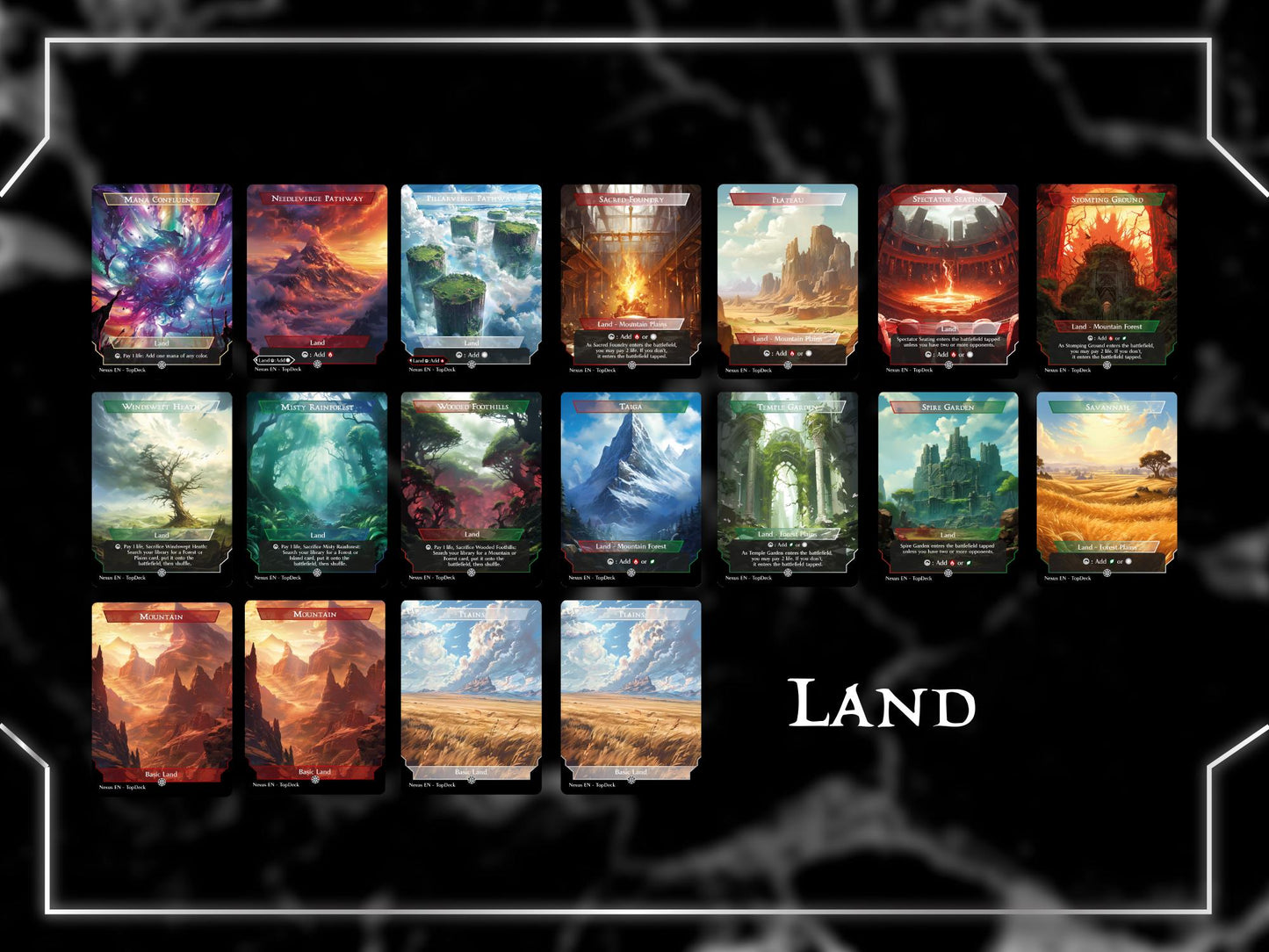 Rin and Seri Cat & Dog Tribal - Commander EDH Deck - With Tokens - MTG Full Proxy Deck, Altered Cards cEDH