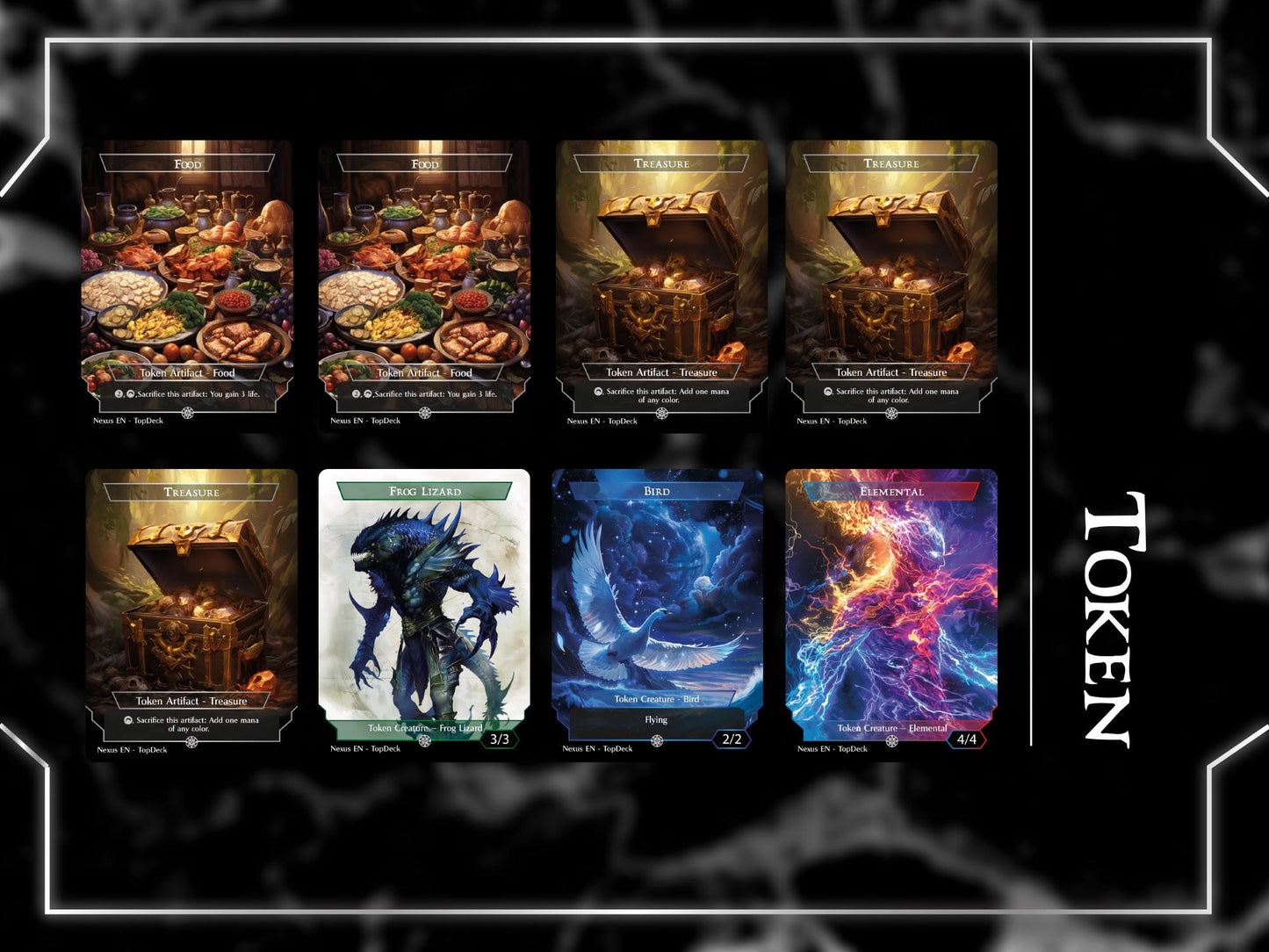 Kinnan Infinite Mana - Commander EDH Deck - With Tokens - MTG Full Proxy Deck, Altered Cards cEDH