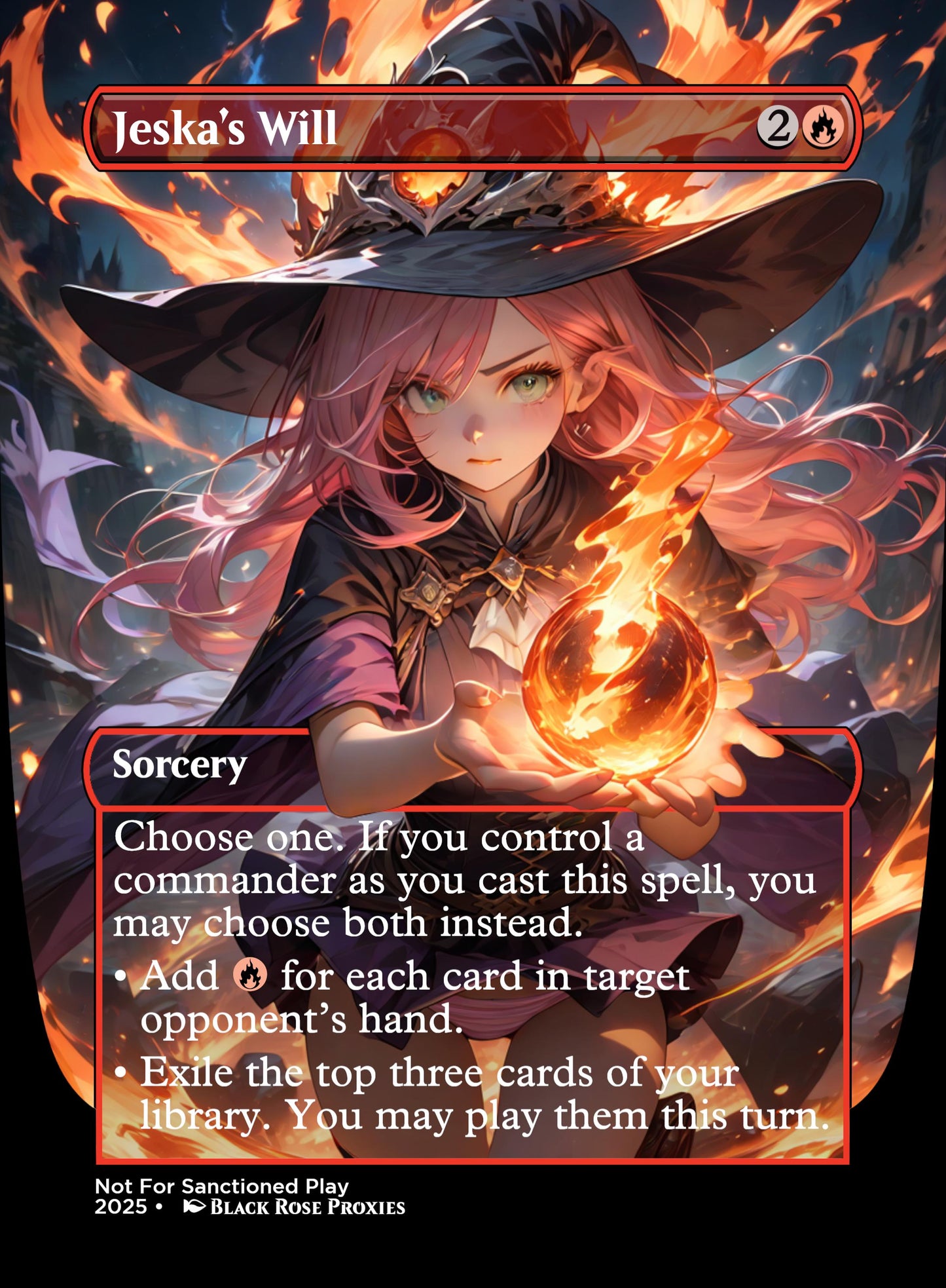 Baylen Full Custom Anime Commander Deck