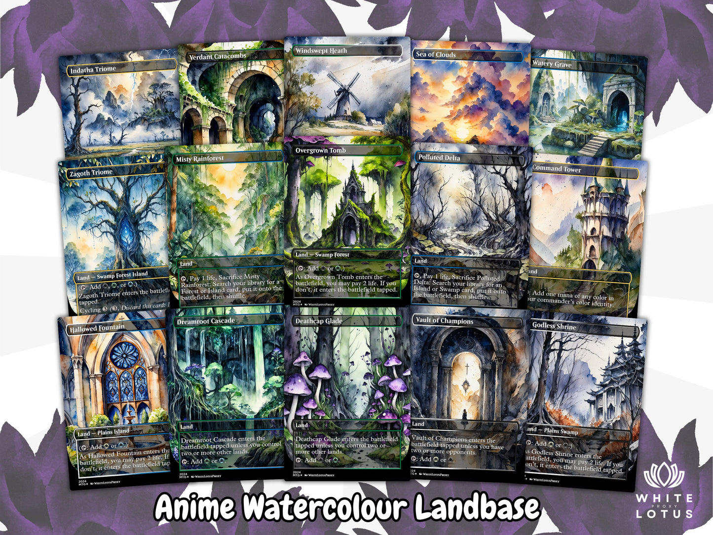 Atraxa INFECT Anime Waifu Ready to Play Proxy Commander Deck Custom Proxy EDH Phyrexian Tribal English High Quality Cards