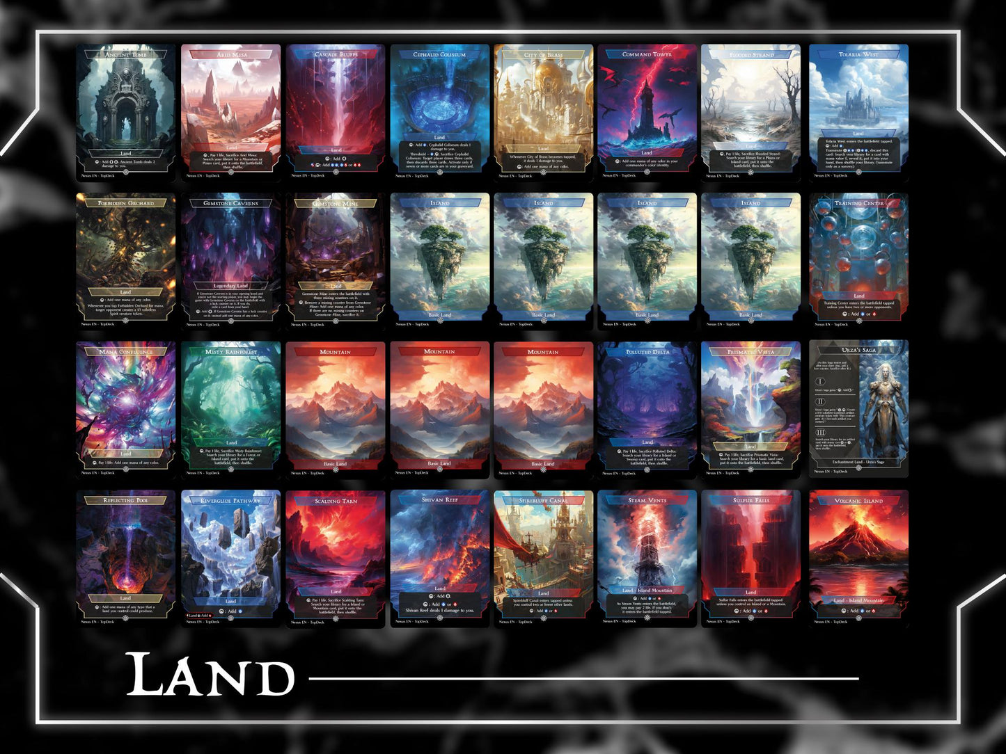 Niv-Mizzet Spellslinger - Commander EDH Deck - With Tokens - MTG Full Proxy Deck, Altered Cards cEDH