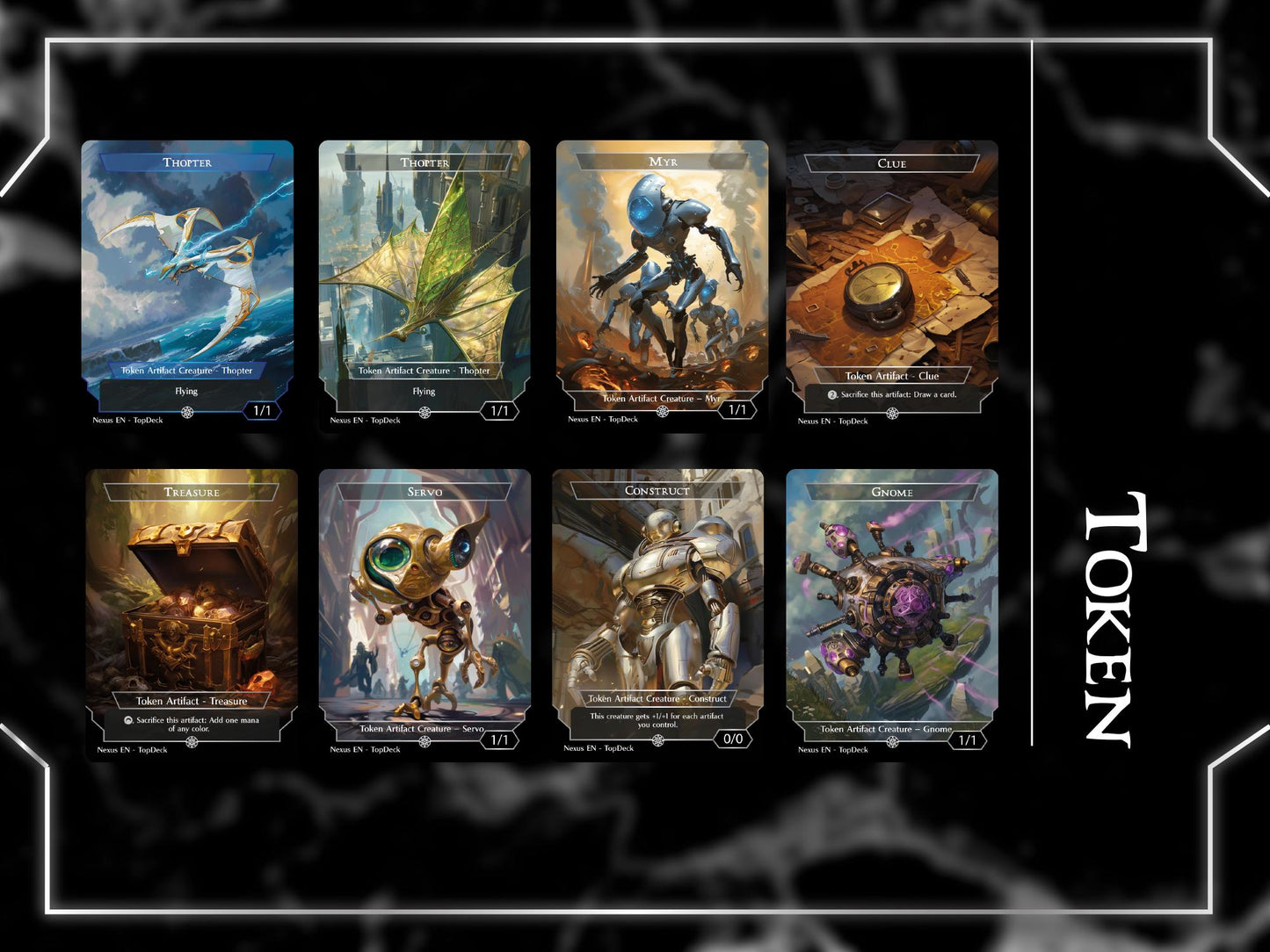 Breya Artifact cEDH - Commander EDH Deck - With Tokens - MTG Full Proxy Deck, Altered Cards cEDH