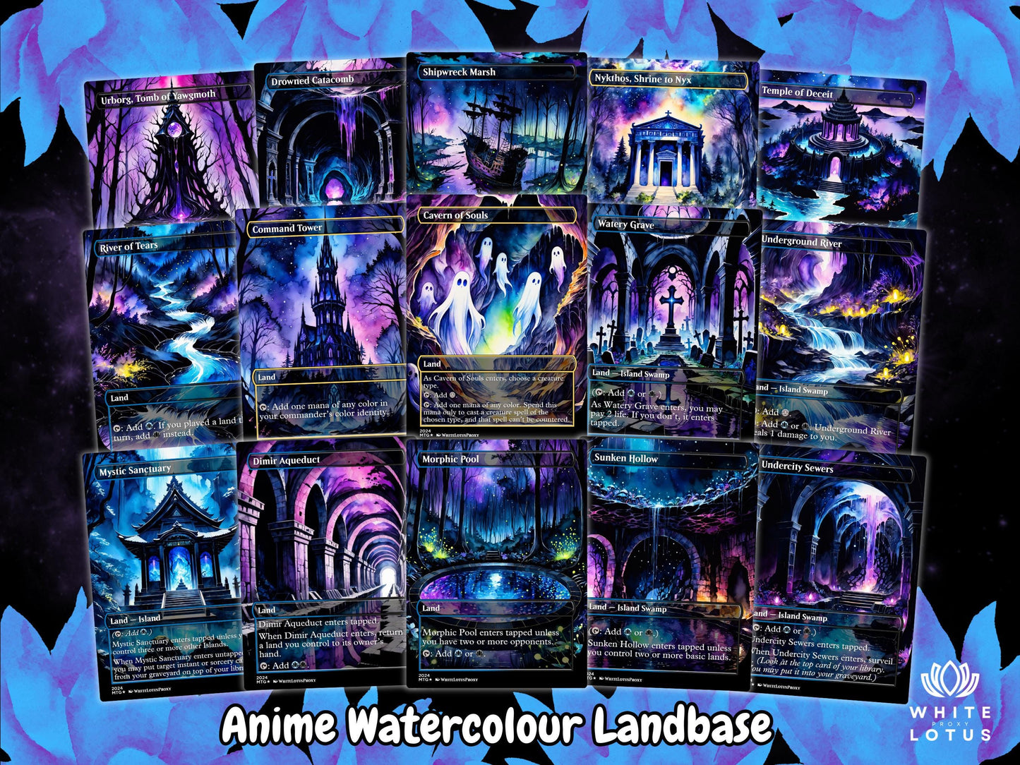 Alela Faeries Anime Waifu Proxy Commander Deck Special Edition Custom EDH Deck English High Quality Cards
