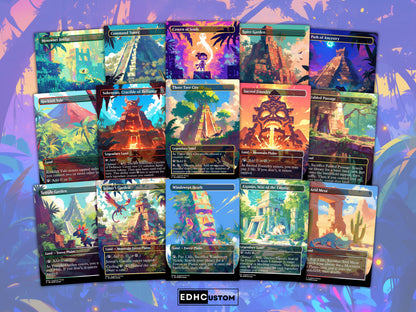 Dinosaur Proxy Deck Pantlaza 100 Cards + Sideboard + Tokens | Premium Quality Custom MTG Proxies for EDH Commander