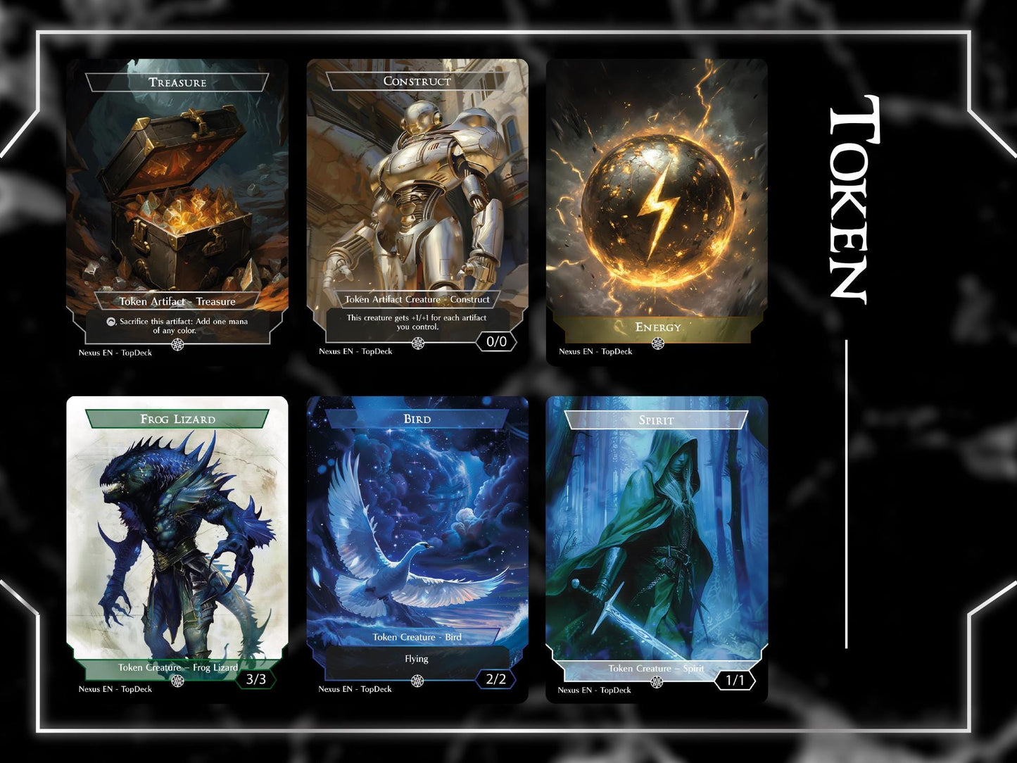 Niv-Mizzet Spellslinger - Commander EDH Deck - With Tokens - MTG Full Proxy Deck, Altered Cards cEDH