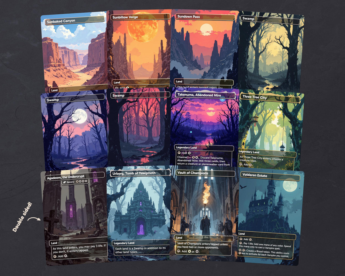 Edgar Markov Vampires - Full TCG Proxy Commander EDH Deck - 108 cards - Tokens included - Waifu Anime Girls