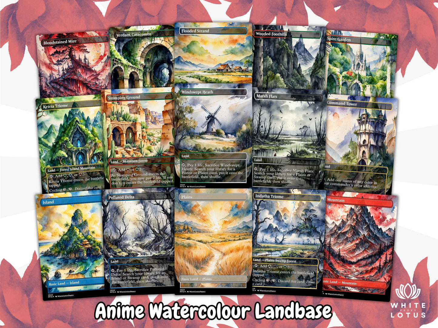 The Ur Dragon Anime Waifu Proxy Commander Deck Custom Proxy EDH Dragon Tribal English High Quality Cards