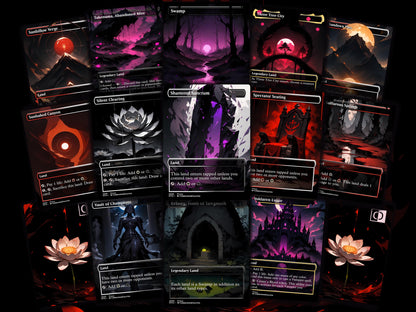 Vampire Tribal Commander Deck Edgar Markov Complete EDH Deck Proxy Deck